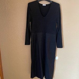 AKRIS PUNTO Wool Midi Length Dress